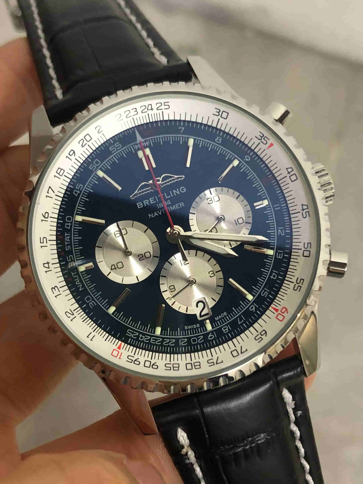 Replica Stainless Steel Japanese Vk Quartz Movement Watch BL170