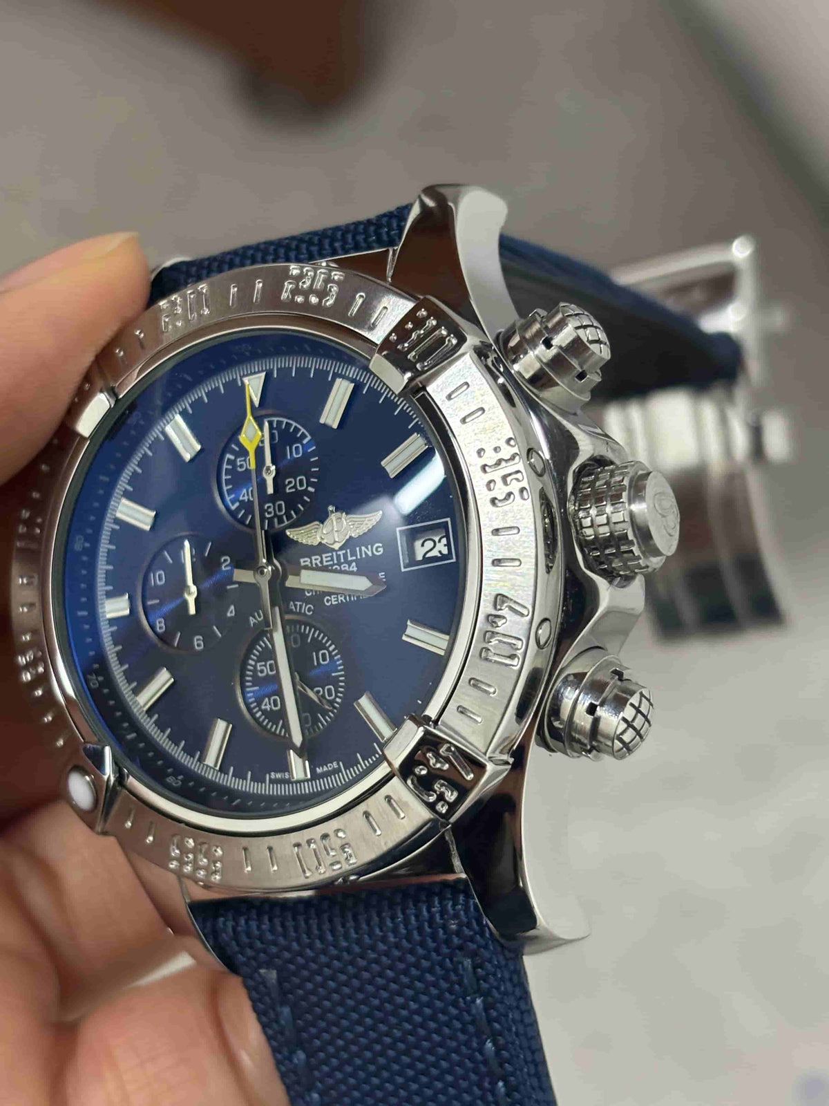 Replica Stainless Steel Japanese Vk Quartz Movement Watch BL168