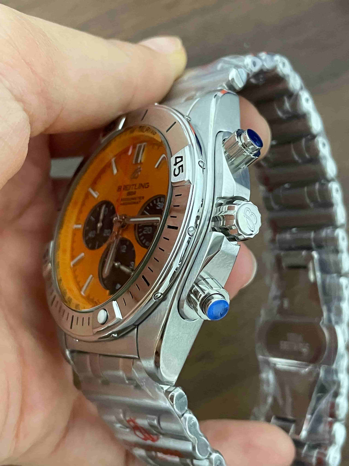 Replica Stainless Steel Japanese Vk Quartz Movement Watch BL255