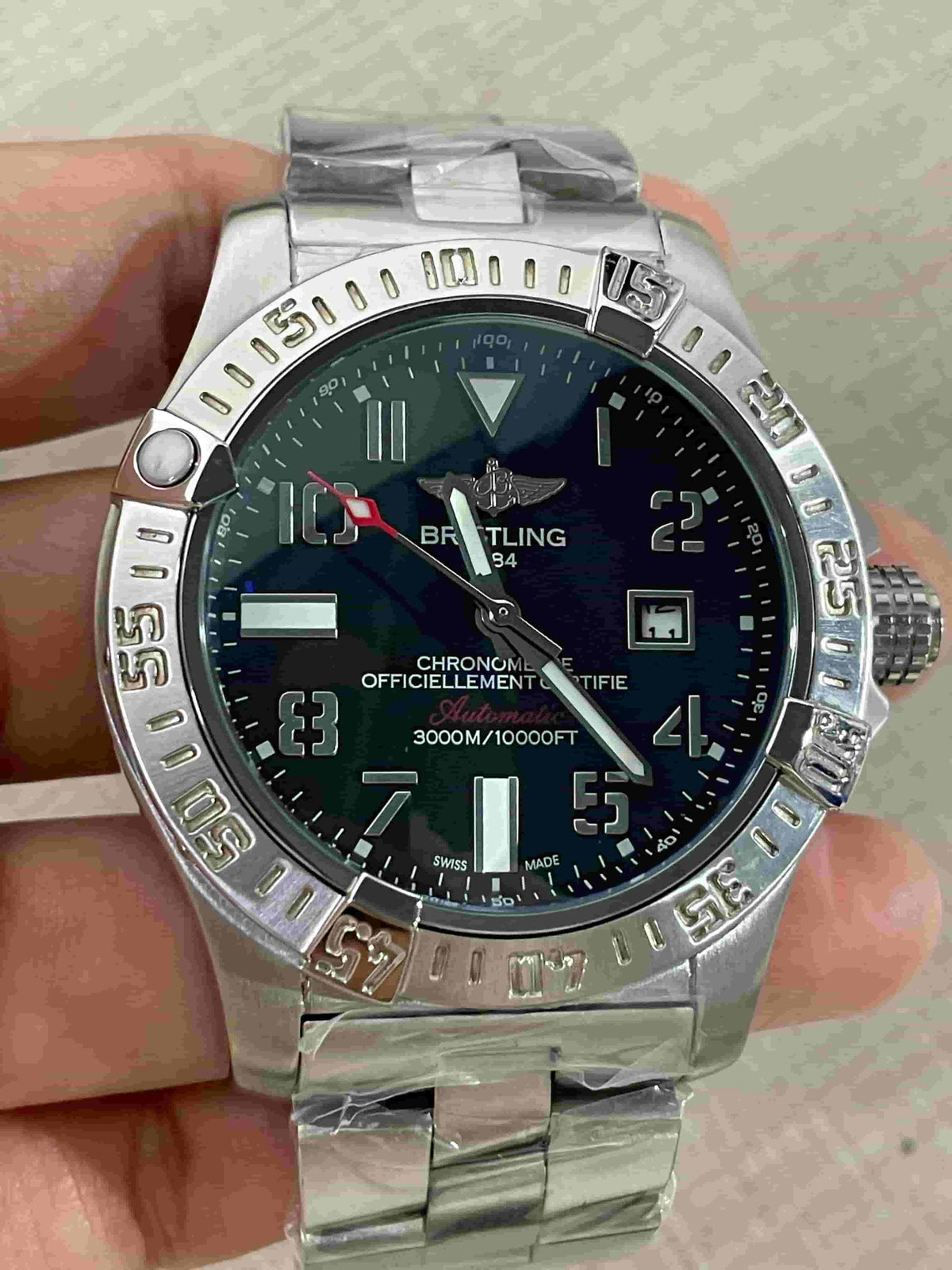 Replica Stainless Steel Japanese Vk63 Quartz Movement Watch BL36