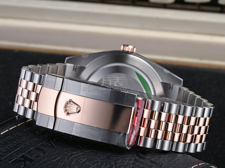 Replica Automatic Watch for Men DateJust Rose Dial 41mm