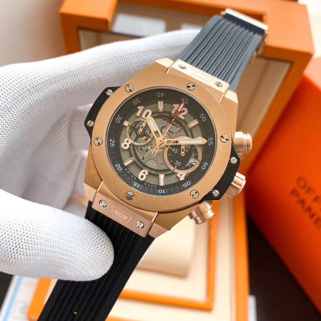 Replica 904l Japanese VK Quartz Movement Mens Watches 42mm