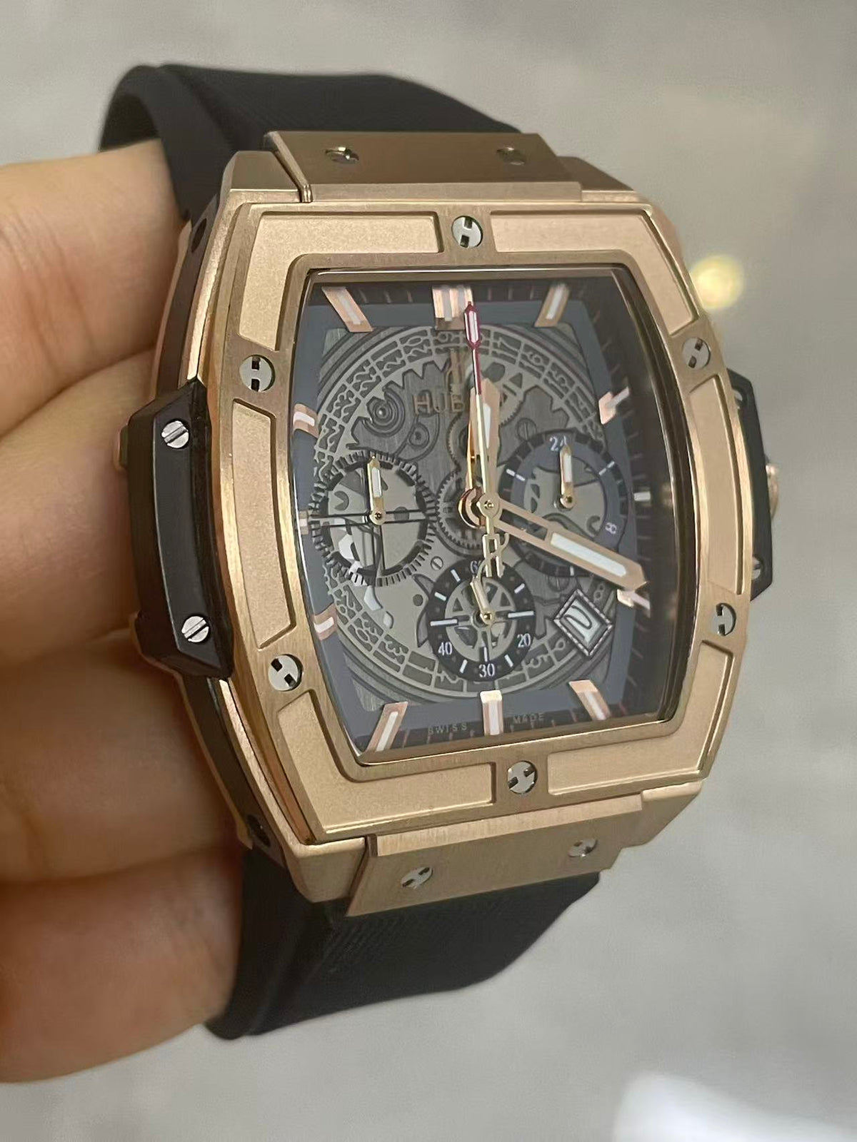 Replica 904l Japanese VK Quartz Movement Mens Watches 42mm