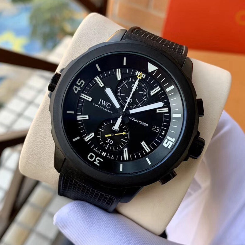 Replica AQUATIMER Japanese VK Quartz Movement Chronograph Mens Watches 44mm