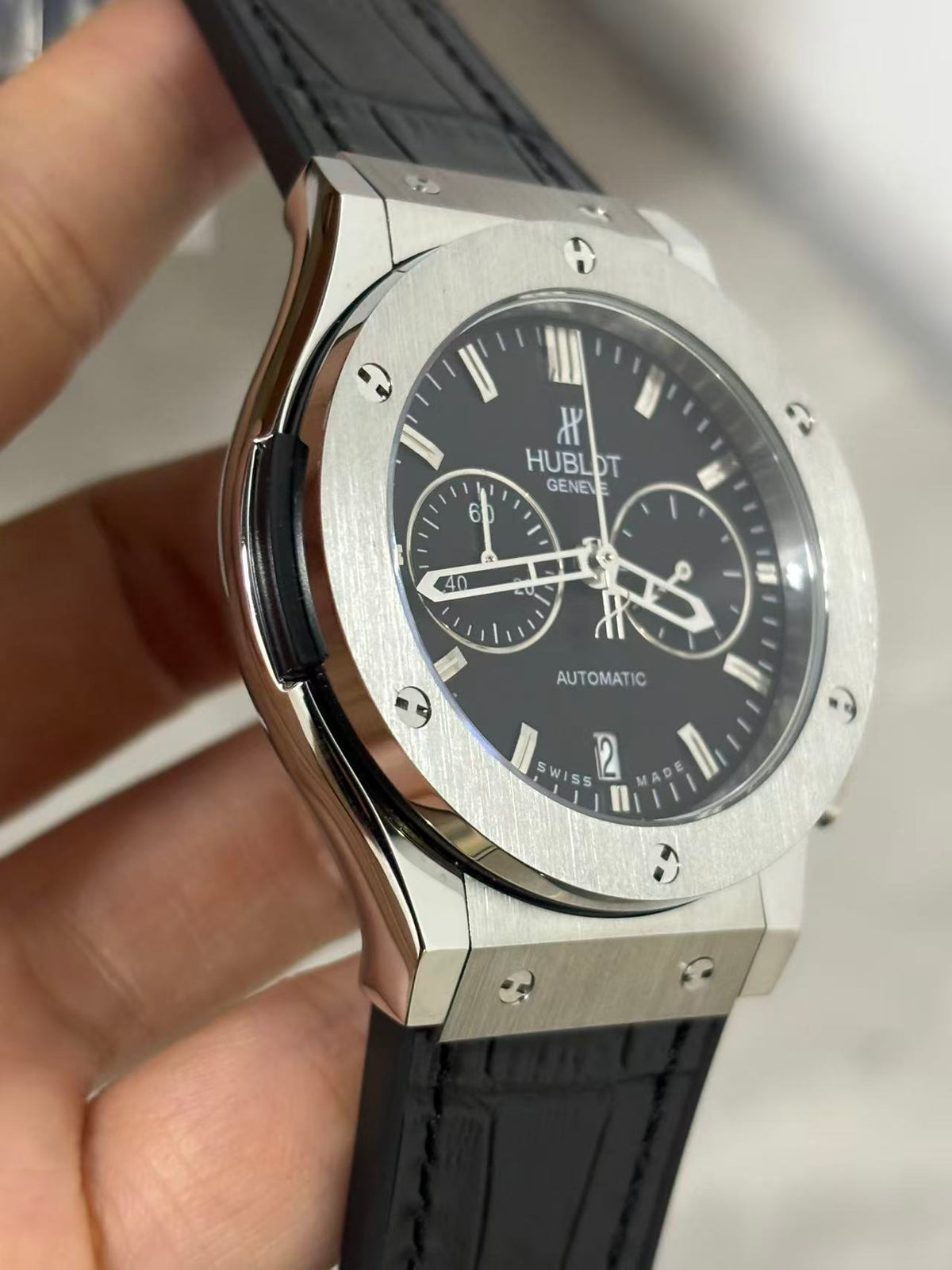 Replica Hublot 904l Stainless Steel Quartzl Watch 42mm