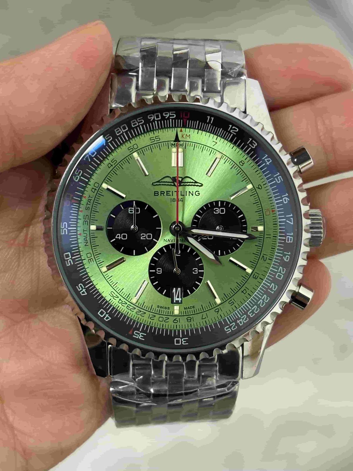 Replica Stainless Steel Japanese Vk Quartz Movement Watch BL160