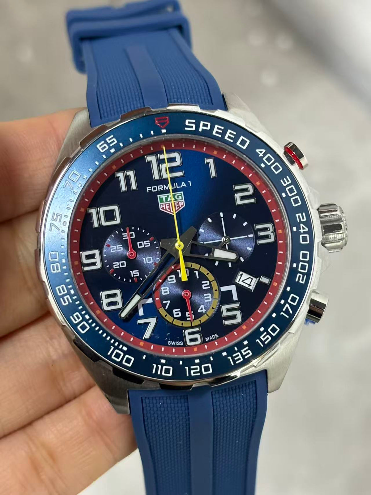 FORMULA 1 Replica Japanese VK Quartz Movement Mens Watches 44mm