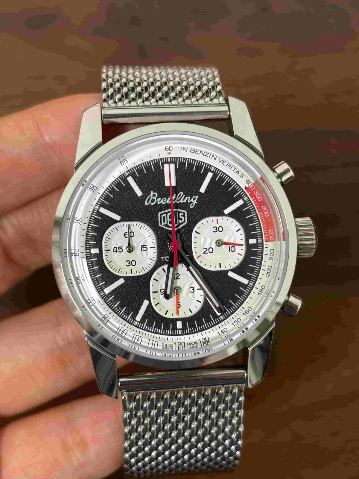 Replica Stainless Steel Japanese Vk Quartz Movement Watch BL253