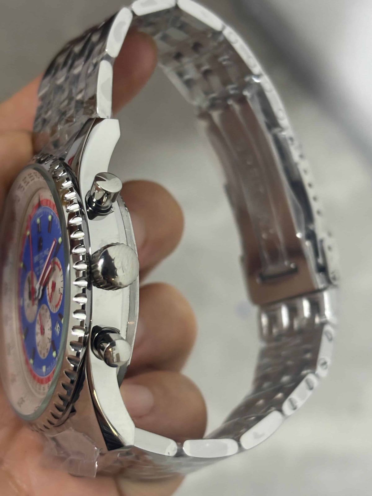 Replica Stainless Steel Japanese Vk Quartz Movement Watch  BL184