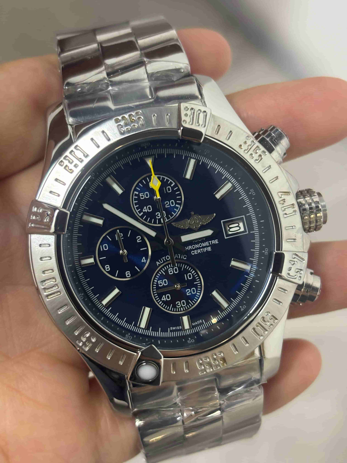 Replica Stainless Steel Japanese Vk Quartz Movement Watch  BL185