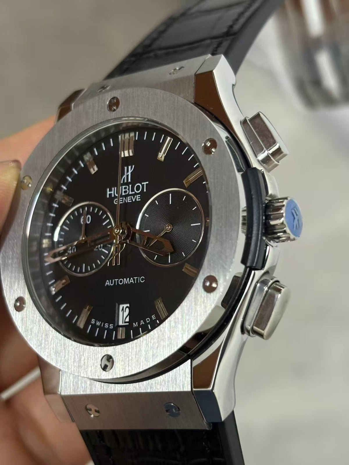 Replica Hublot 904l Stainless Steel Quartzl Watch 42mm