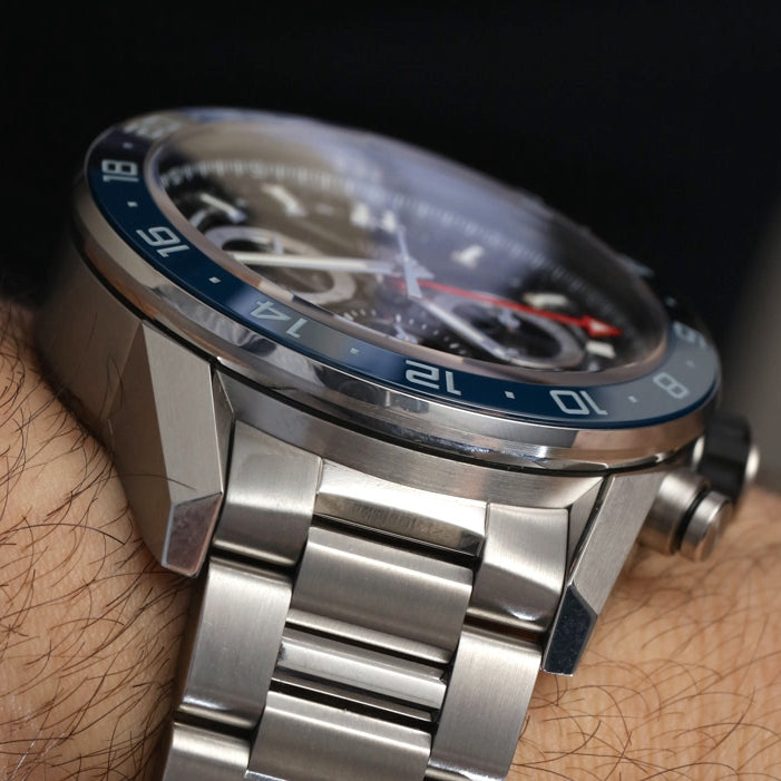Carrera Replica Japanese VK Quartz Movement Movement Mens Watches 44mm