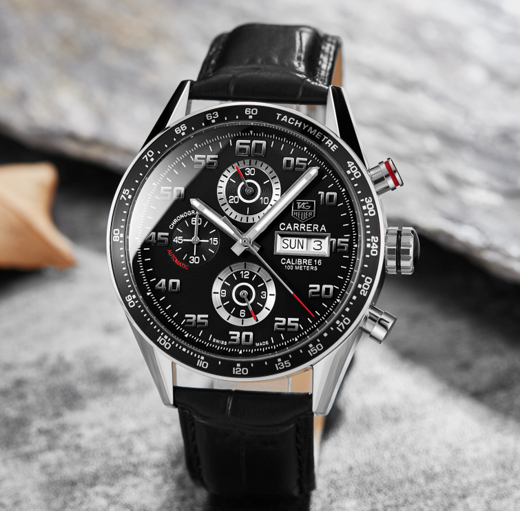 Carrera Calibre 01 Replica  Automatic Mechanical Movement Mens Watches 44mm