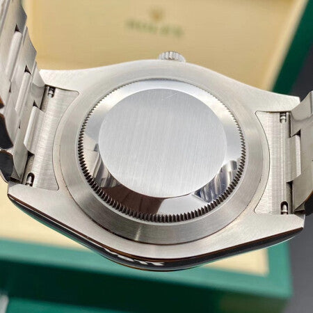 Replica Automatic Watch for Men DateJust Silver Blue Dial 41mm