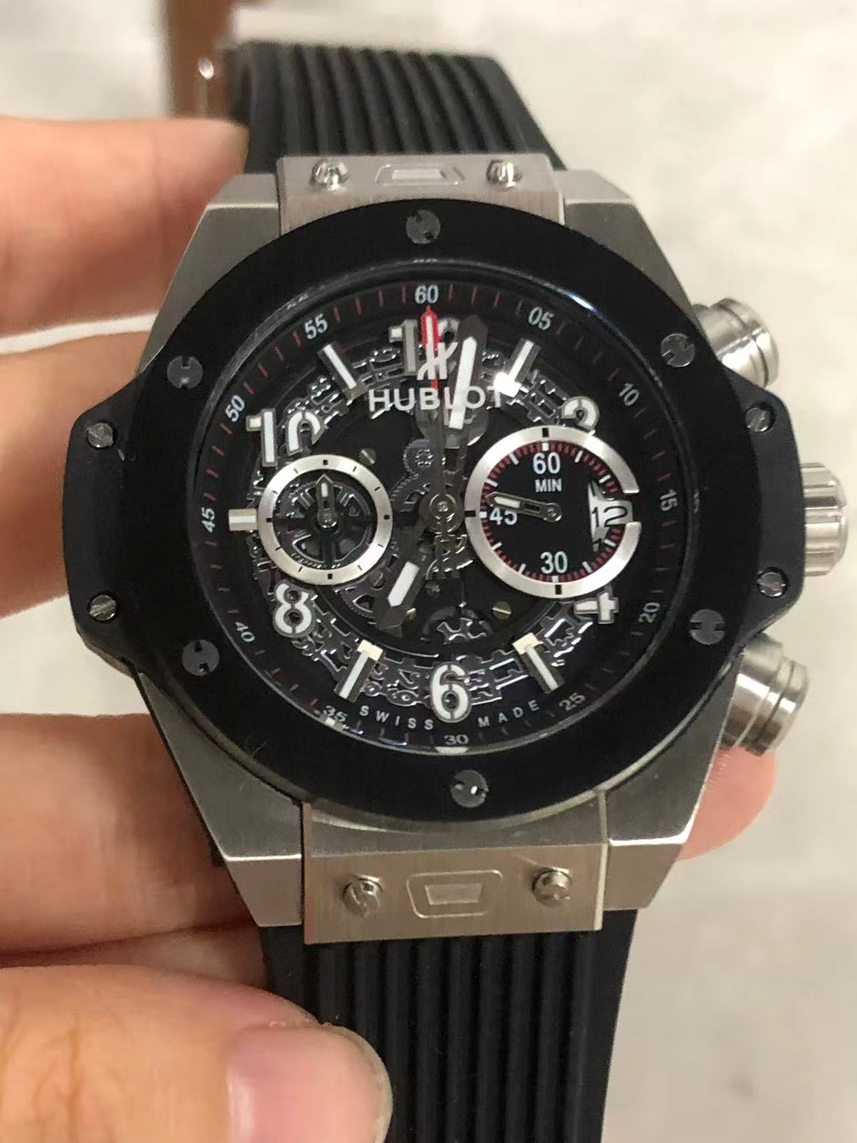 Replica 904l Japanese VK Quartz Movement Mens Watches 42mm