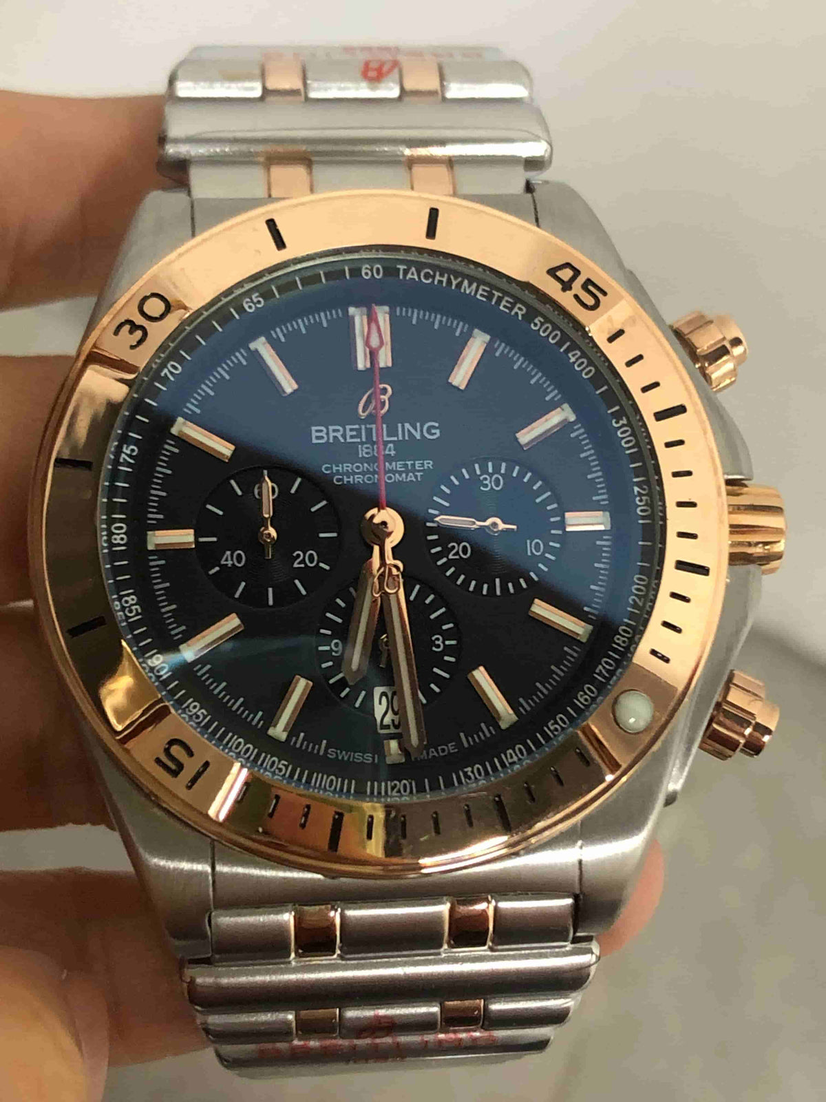 Replica Stainless Steel Japanese Vk Quartz Movement Watch BL153