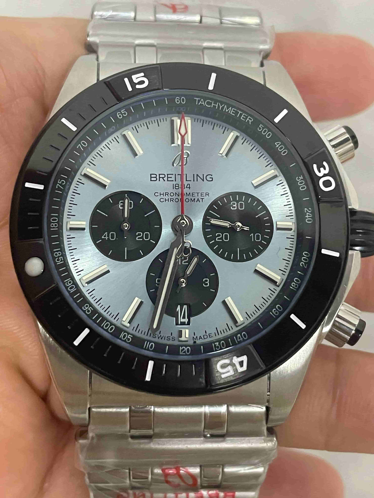 Replica Stainless Steel Japanese Vk63 Quartz Movement Watch BL101