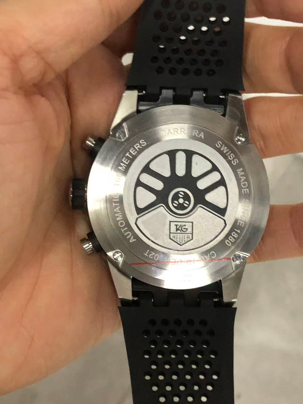 Carrera Replica Japanese VK Quartz Movement Movement Mens Watches 44mm