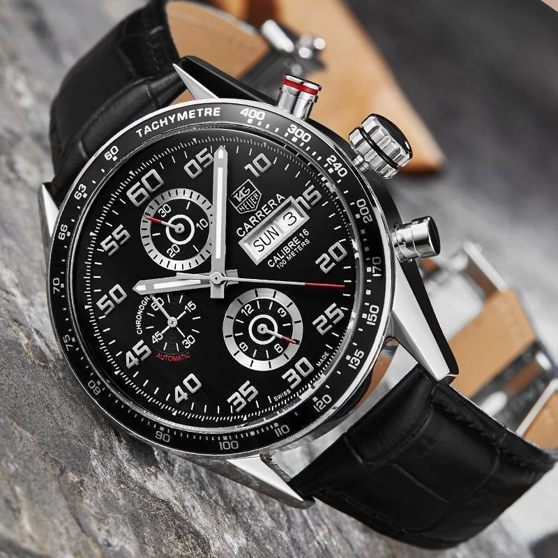 Carrera Calibre 01 Replica  Automatic Mechanical Movement Mens Watches 44mm