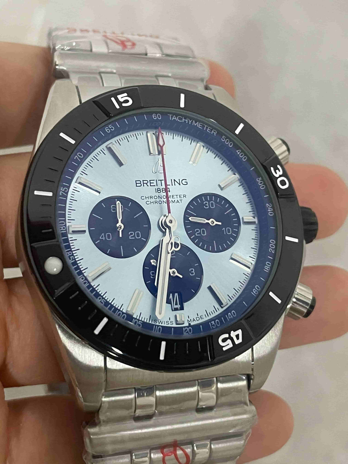 Replica Stainless Steel Japanese Vk63 Quartz Movement Watch BL101