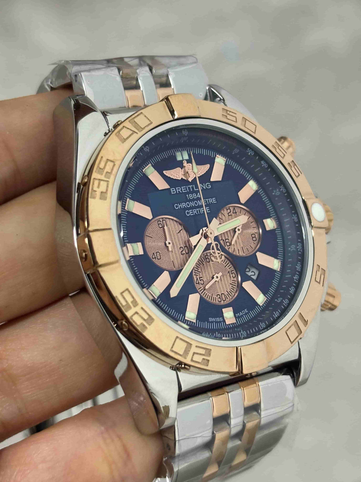 Replica Stainless Steel Japanese Vk Quartz Movement Watch BL177