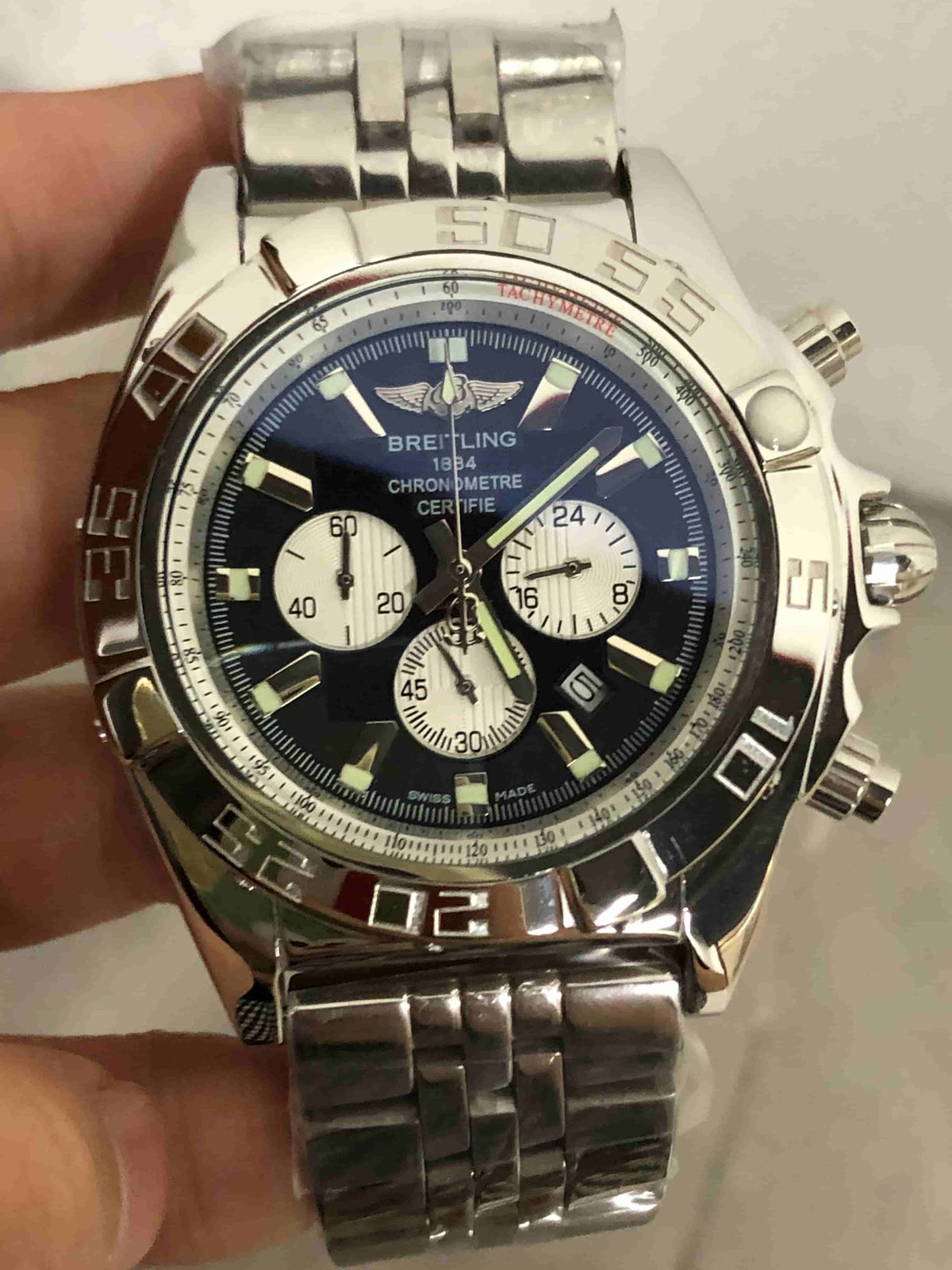 Replica Stainless Steel Japanese Vk Quartz Movement Watch BL208
