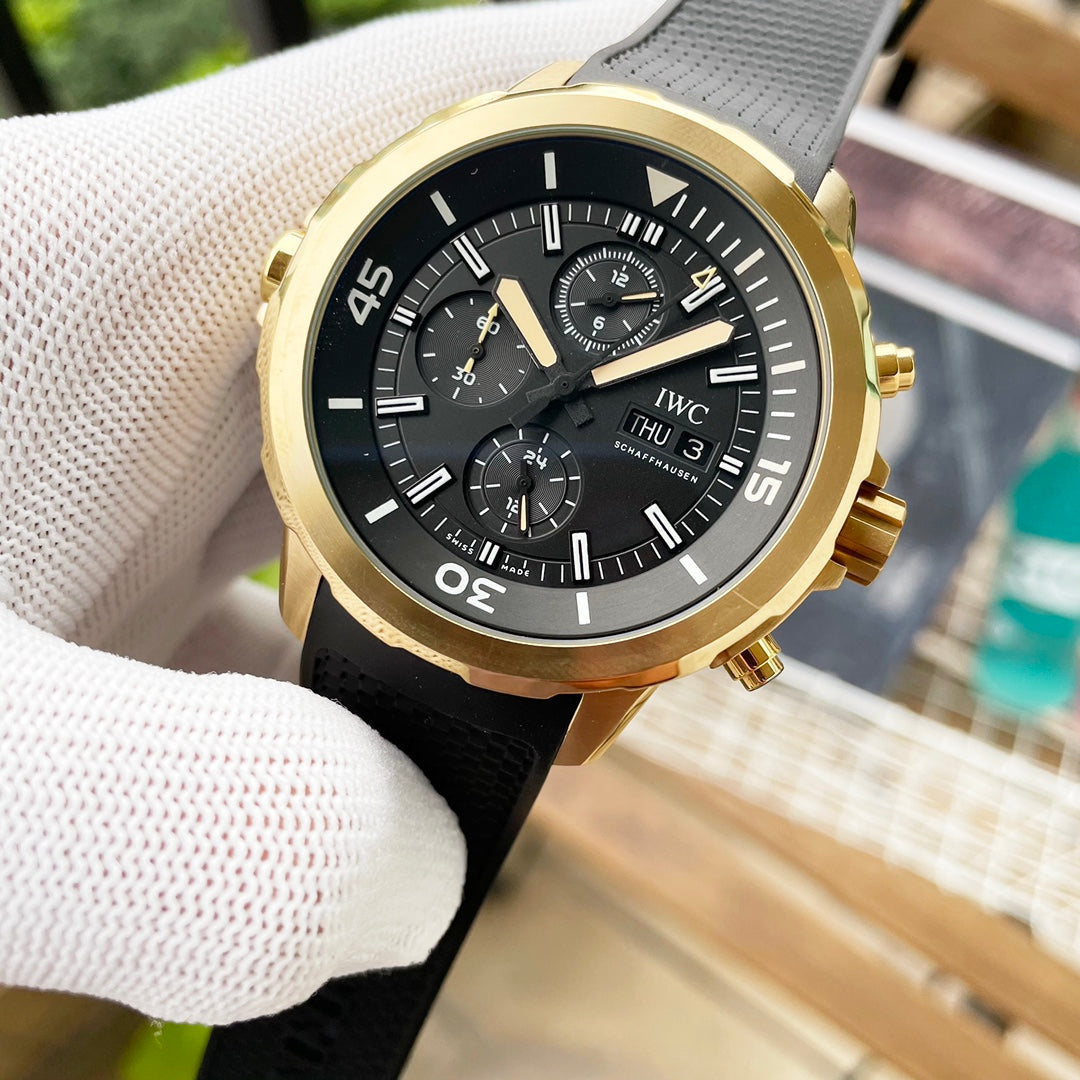 Replica AQUATIMER Japanese VK Quartz Movement Mens Watches 44mm