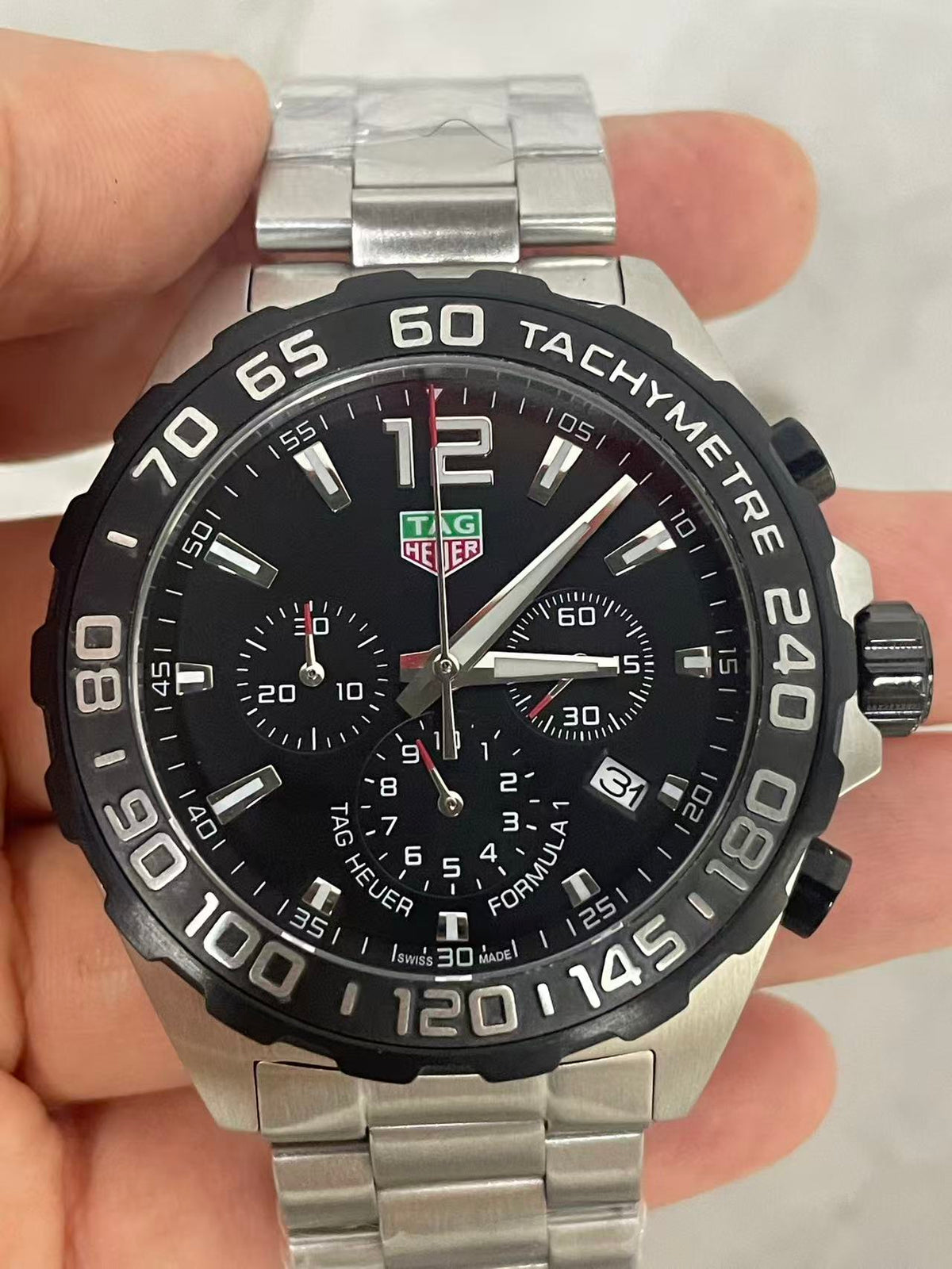 FORMULA 1 Replica Japanese VK Quartz Movement Mens Watches 44mm