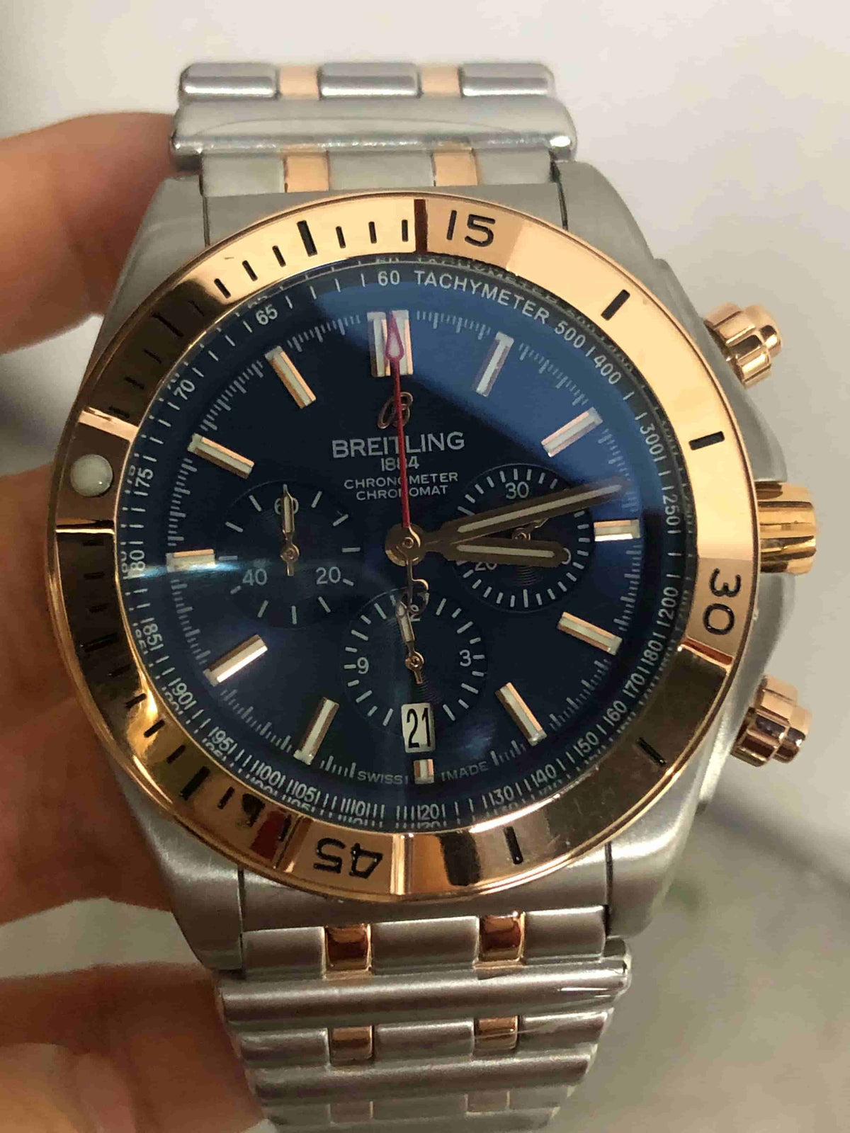 Replica Stainless Steel Japanese Vk Quartz Movement Watch BL164